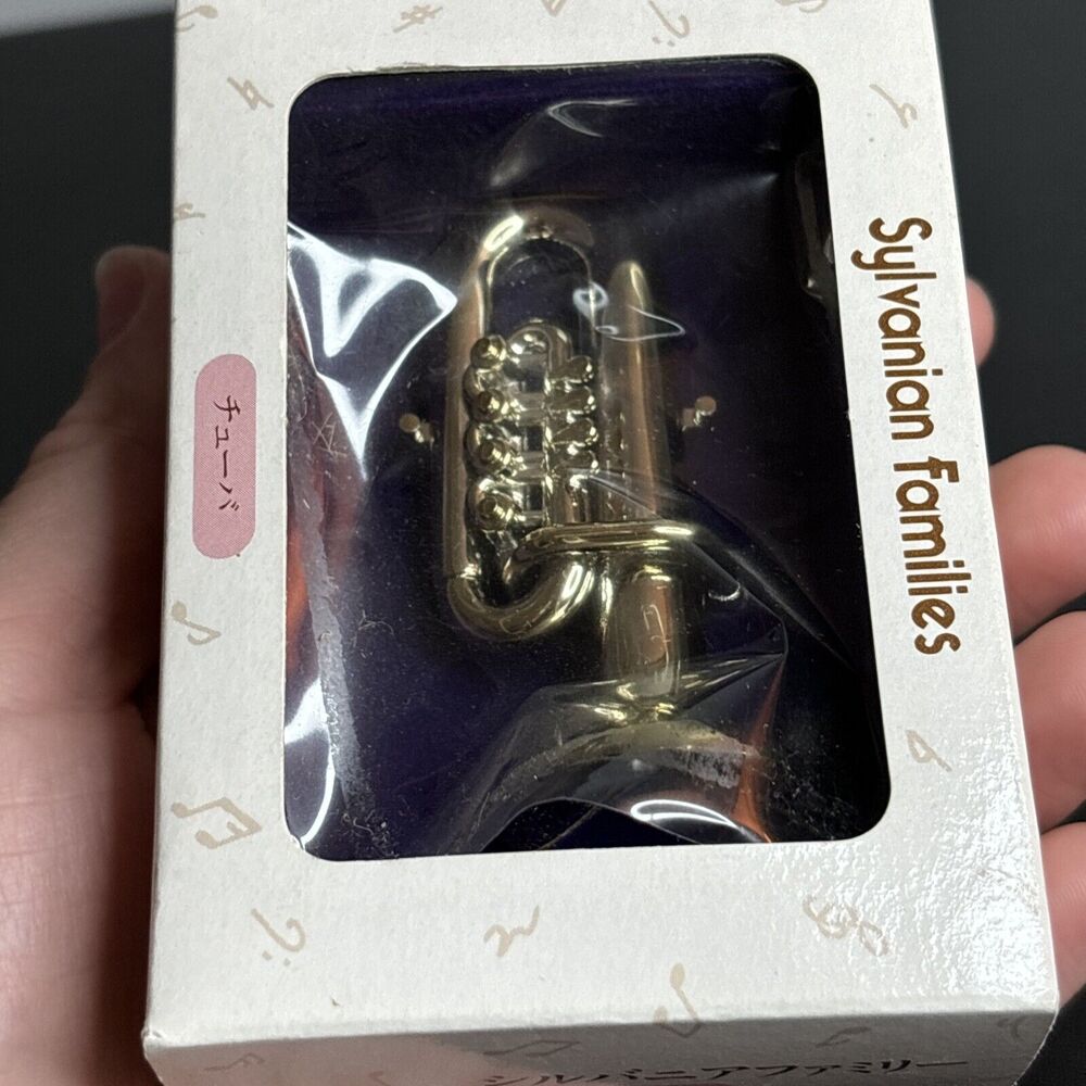 sylvanian families Tuba 1986 japan musical instrument - Picture 7 of 8